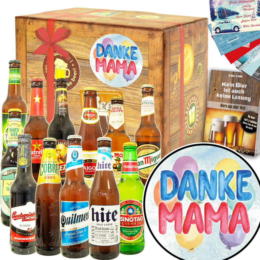 Danke Mama | 12 Spezialitäten Bierweltreise | Bierset