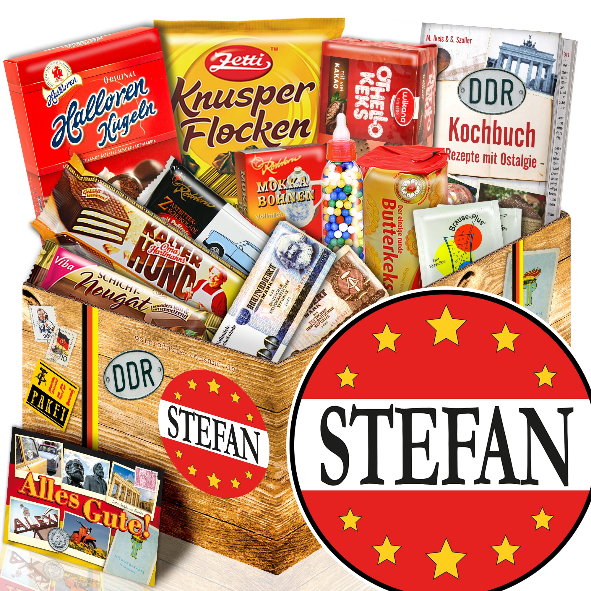 Stefan - Süßigkeiten Set DDR L