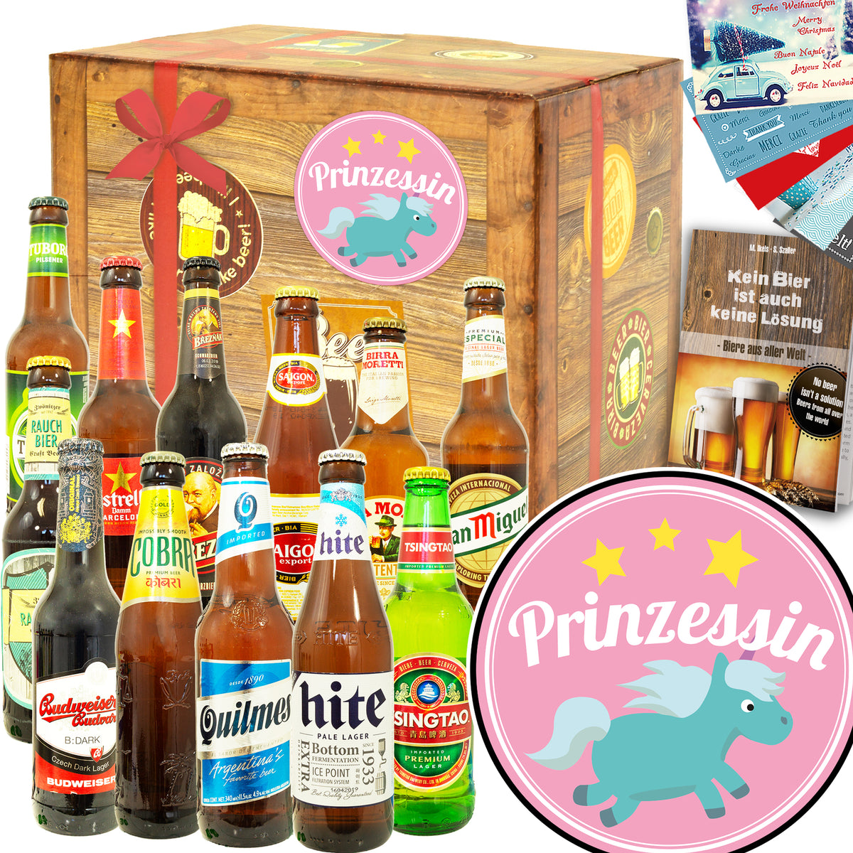 Prinzessin | 12 Biersorten Bierweltreise | Bier Geschenk