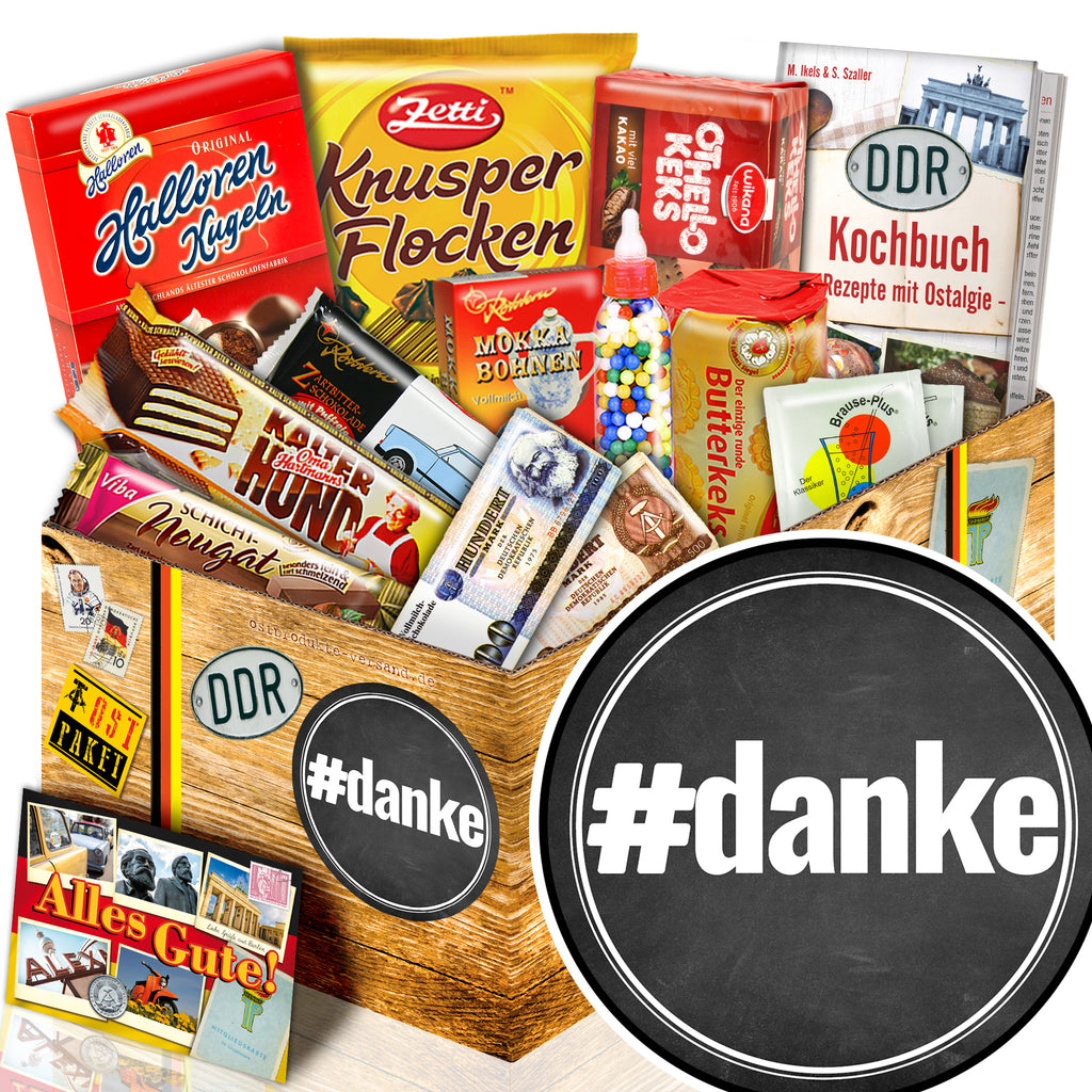 #danke - Süßigkeiten Set DDR L