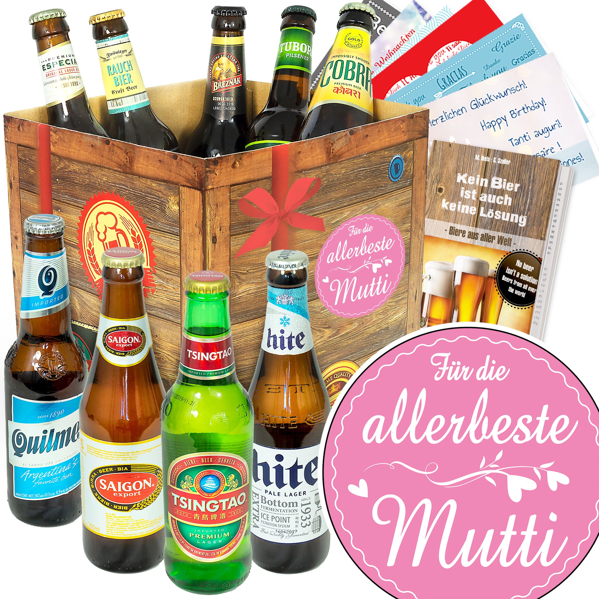 Bier Set | 9x Biere der Welt Geschenkbox