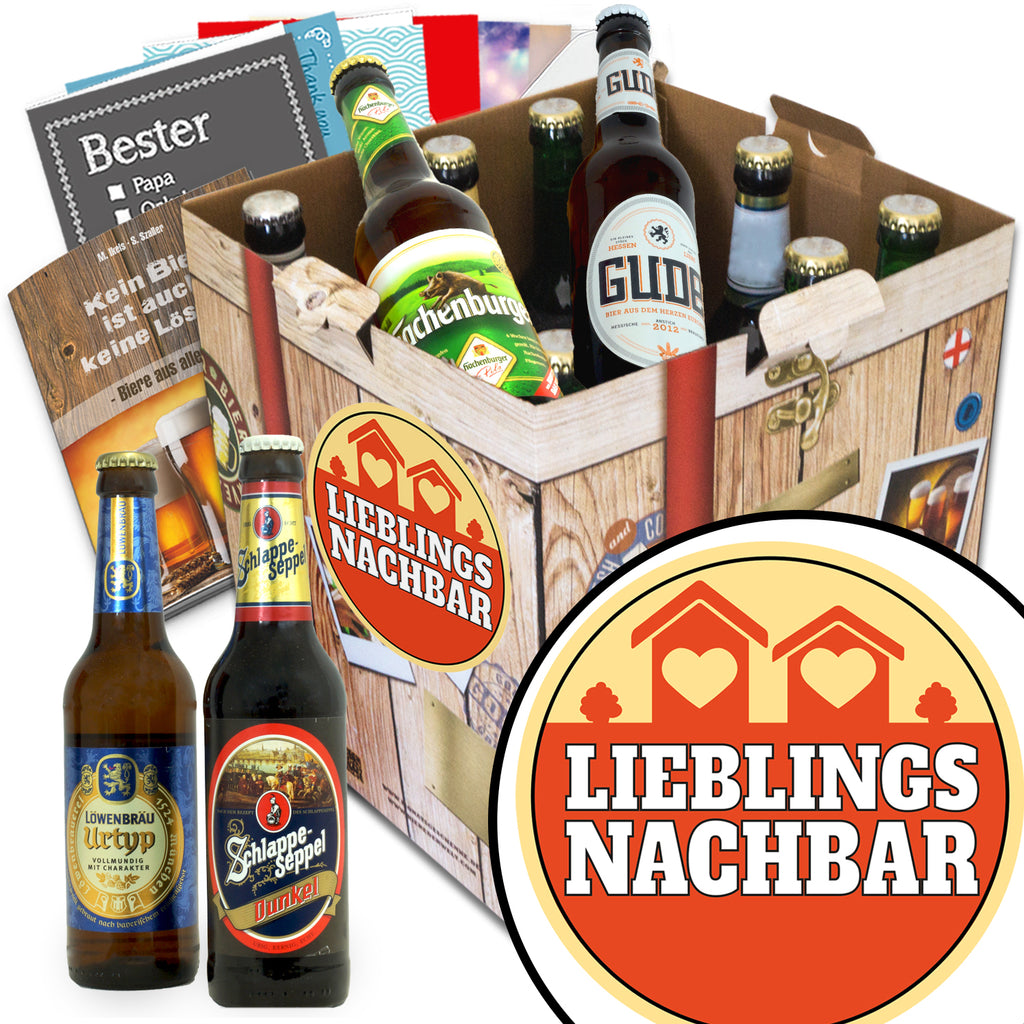 Lieblingsnachbar | 9x Bier Biere aus Deutschland | Paket