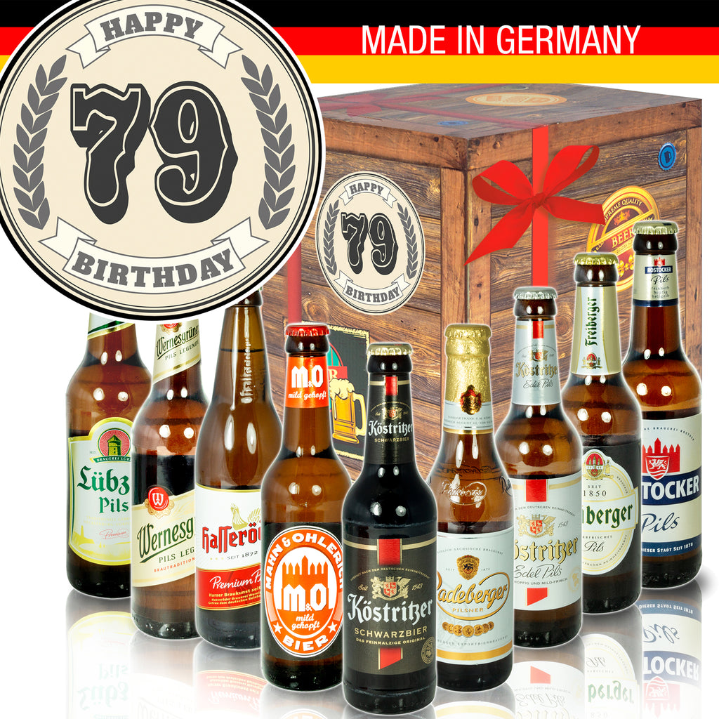 Geburtstag 79 | 9 Spezialitäten Ostdeutsche Biere | Biertasting