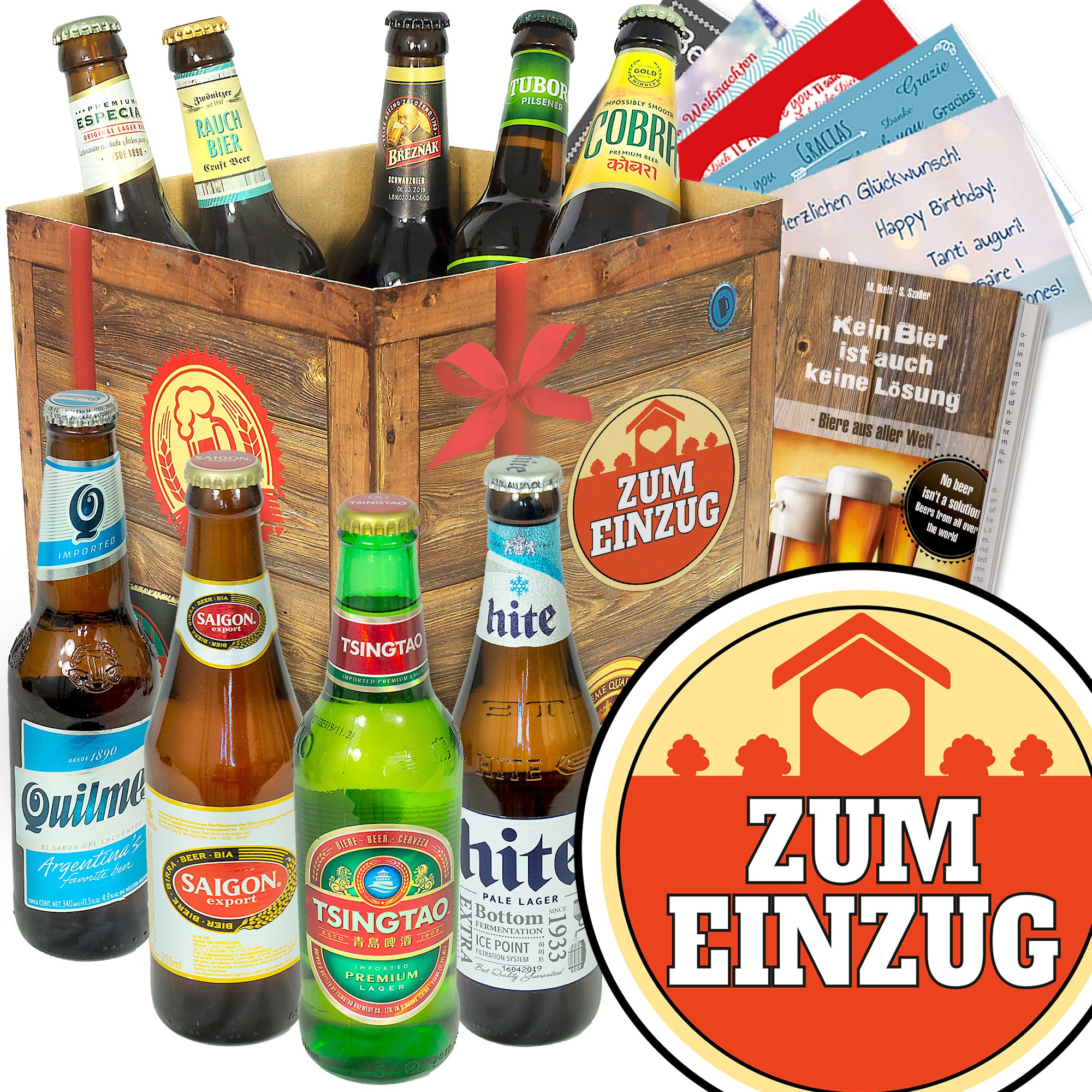 Bier Set | 9x Biere der Welt Geschenkbox