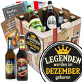 Legende Dezember | 9x Deutsche Biere | Geschenk Set
