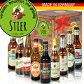 Sternzeichen Stier | 9 Flaschen Biere Ostdeutsch | Geschenkkorb