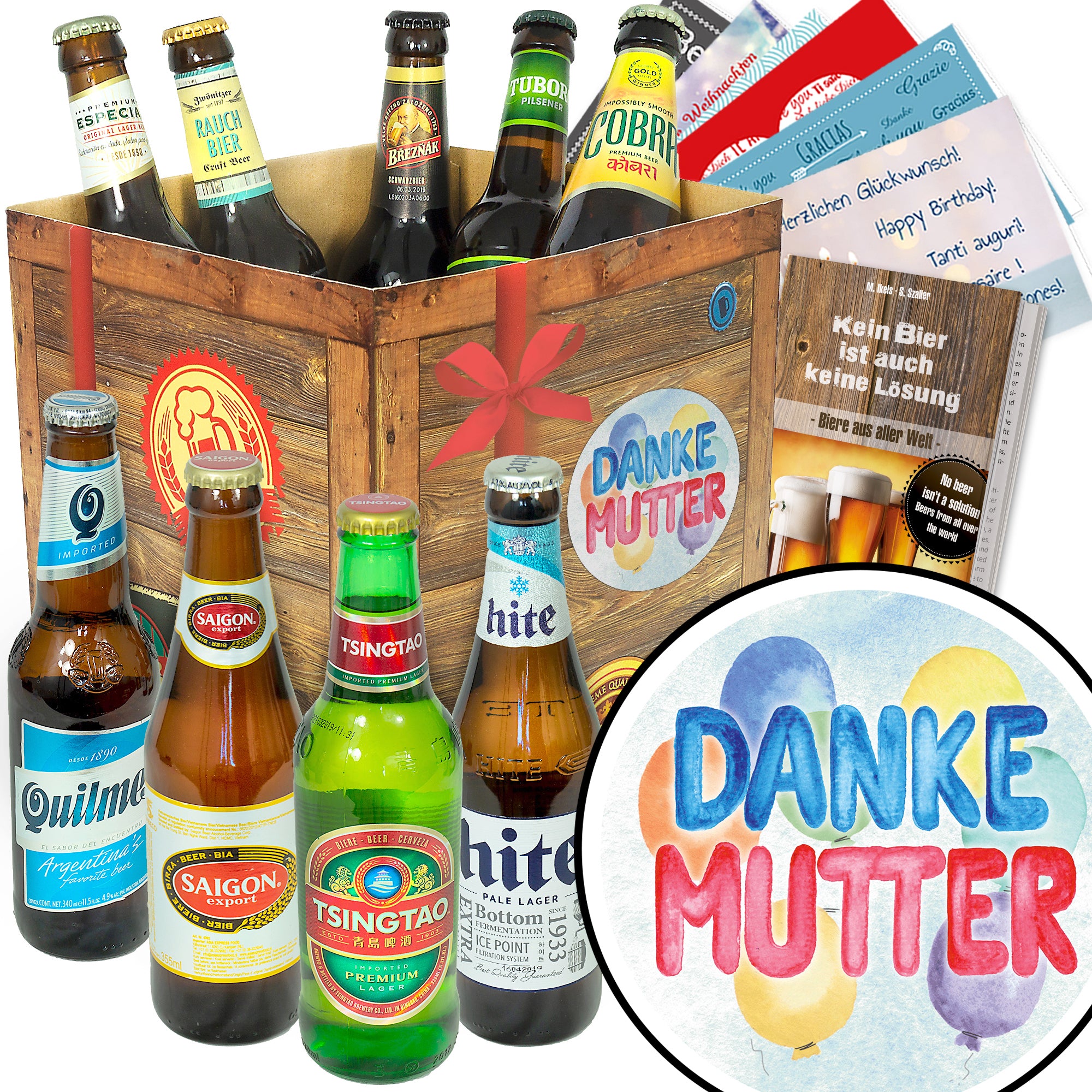 Bier Set | 9x Biere der Welt Geschenkbox