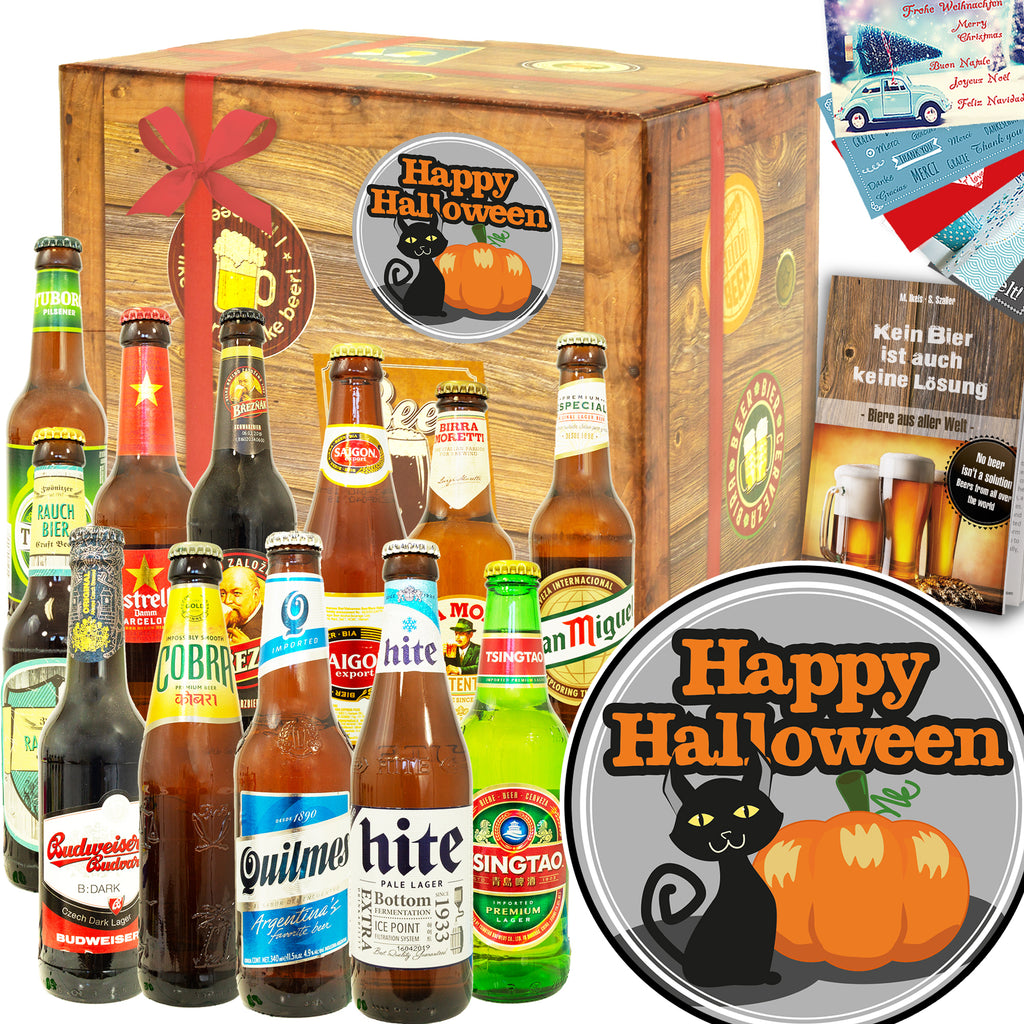 Halloween | 12 Länder Bier aus aller Welt | Bierbox