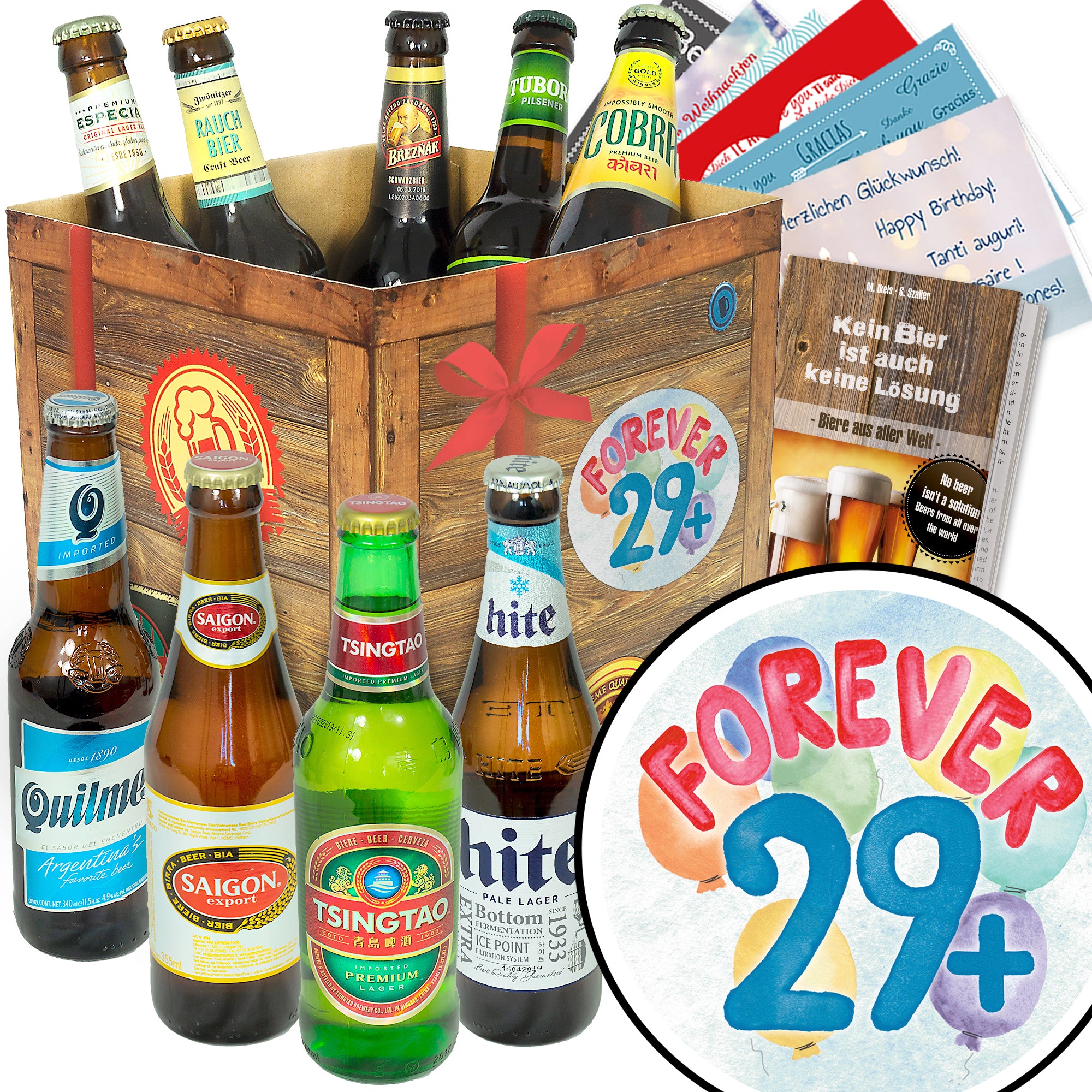 Bier Set | 9x Biere der Welt Geschenkbox