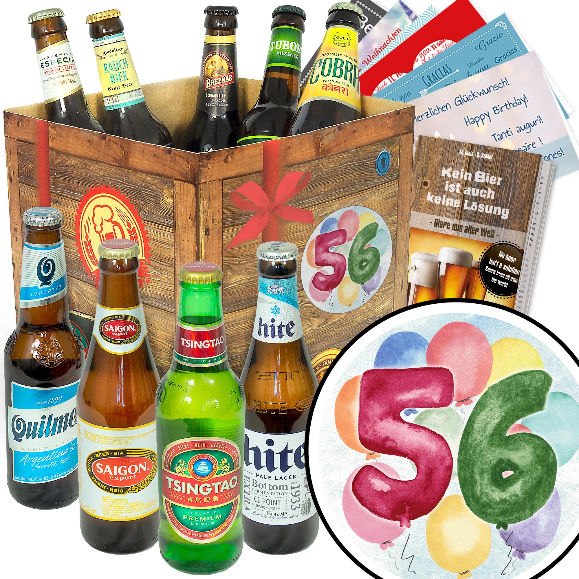 Bier Set | 9x Biere der Welt Geschenkbox