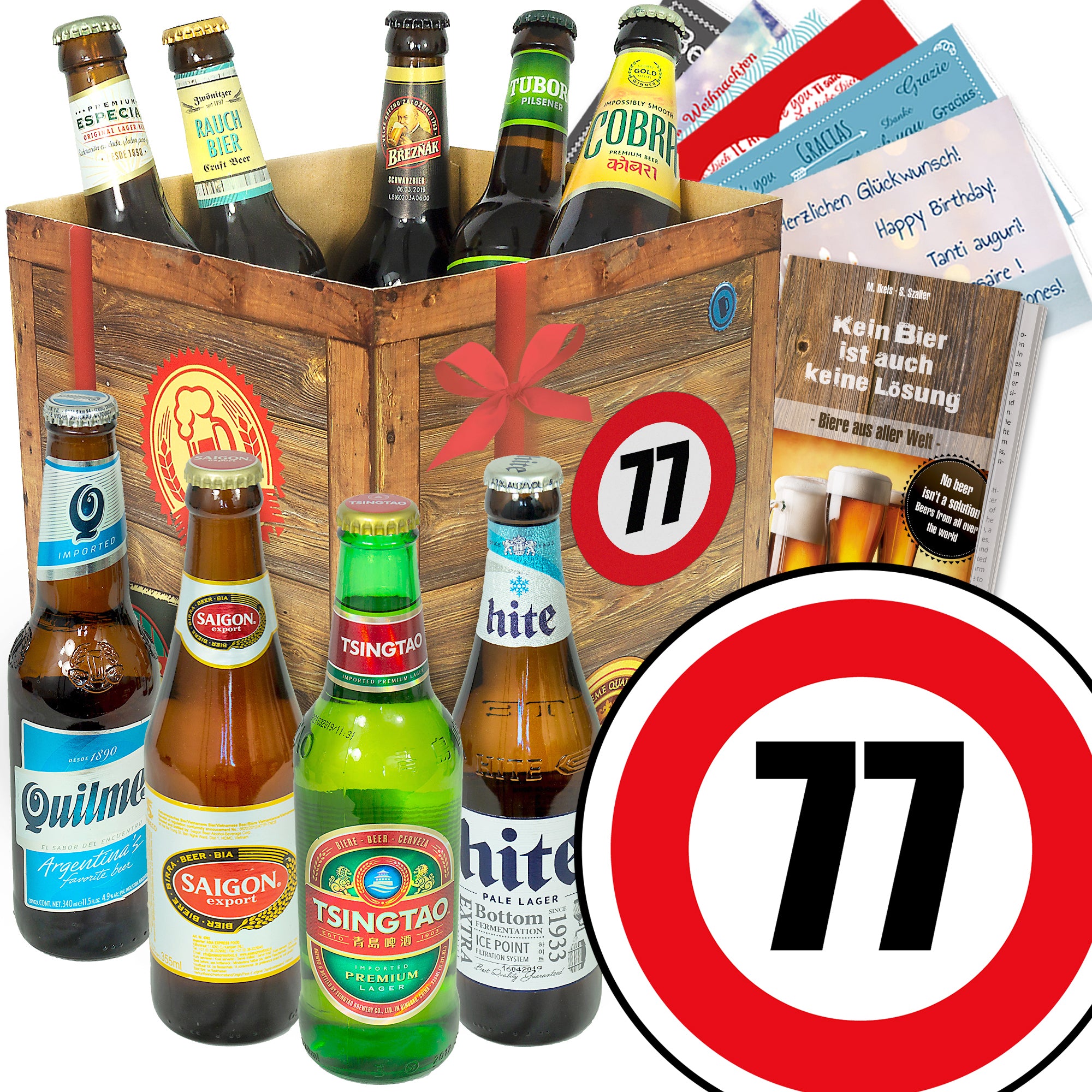 Bier Set | 9x Biere der Welt Geschenkbox