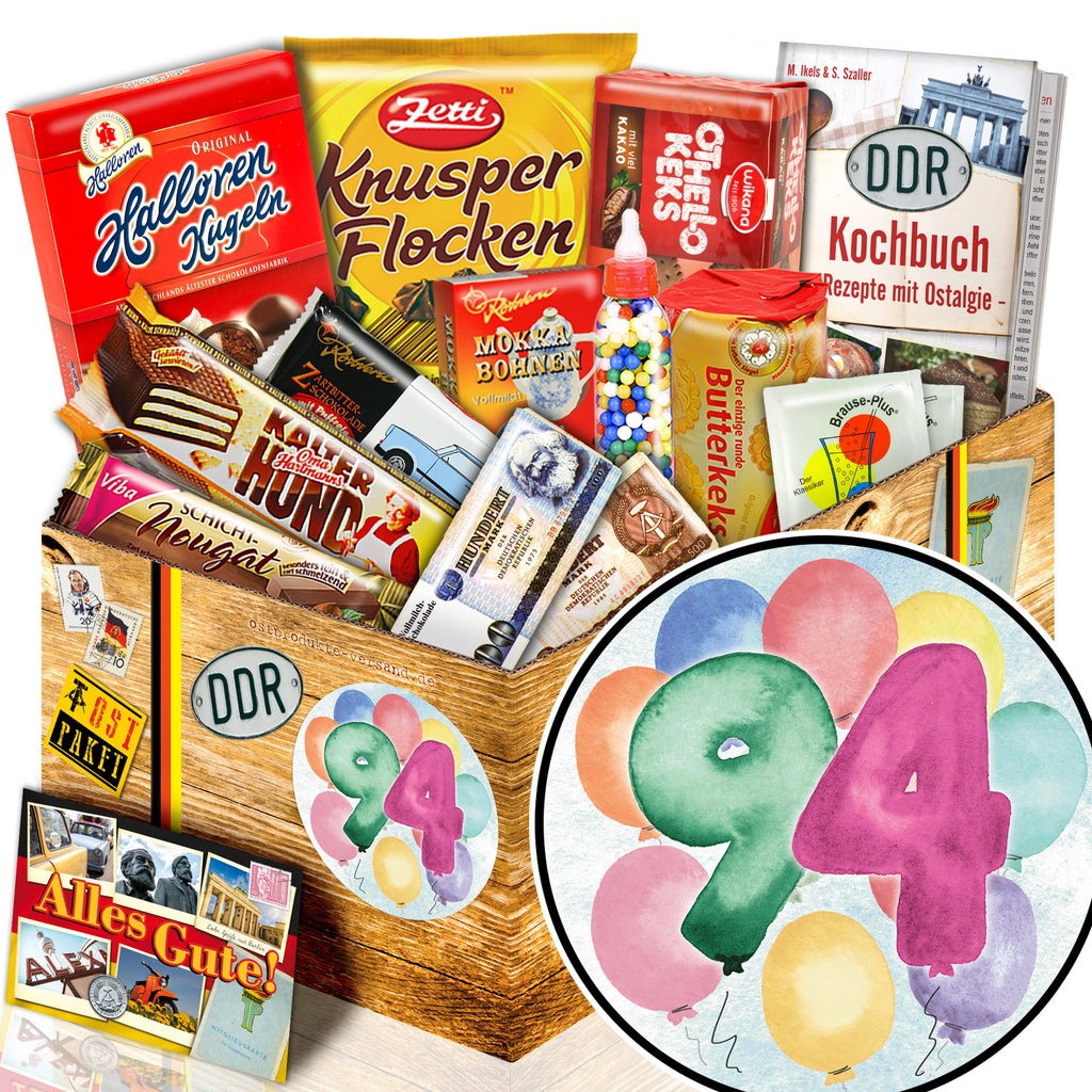 Zahl 94 - Süßigkeiten Set DDR L