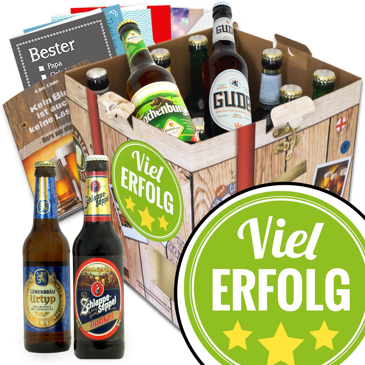 Viel Erfolg | 9x Bier Biere Deutschland | Bierset