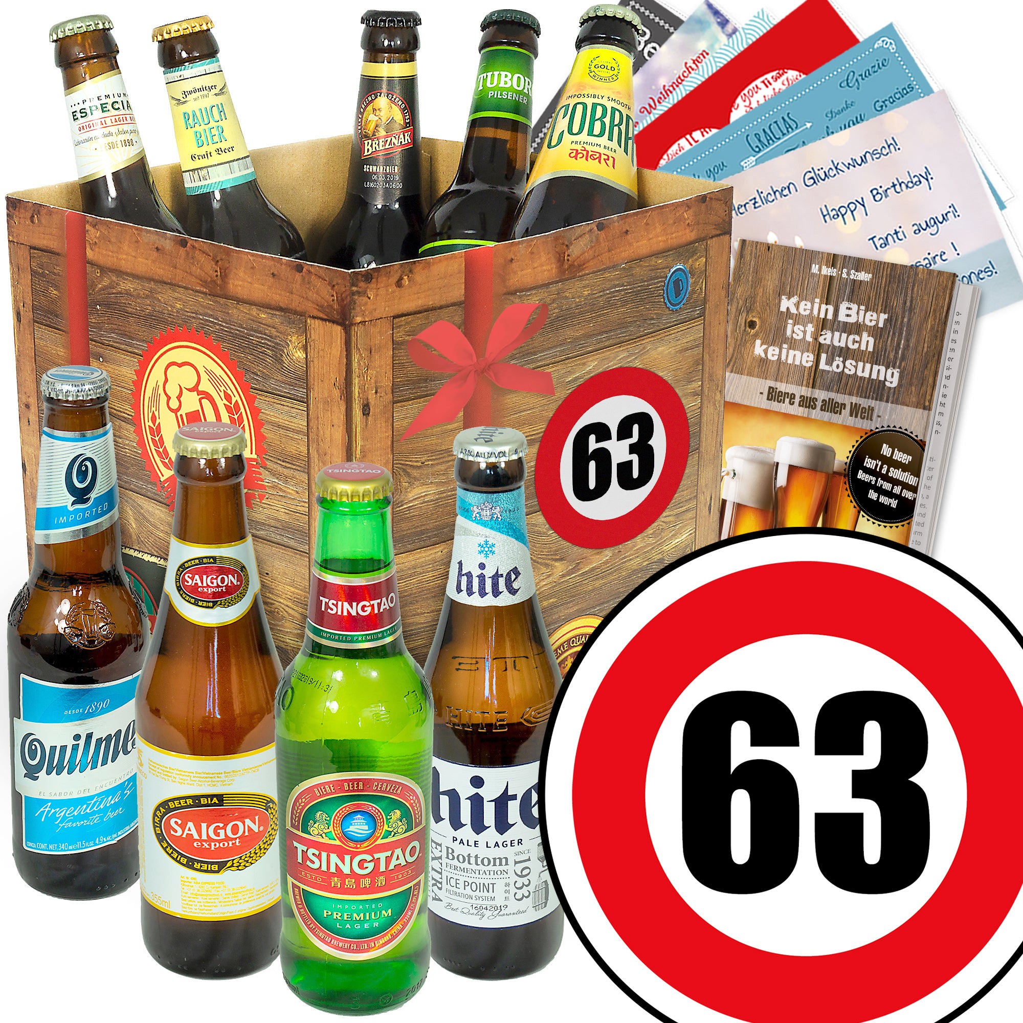 Bier Set | 9x Biere der Welt Geschenkbox