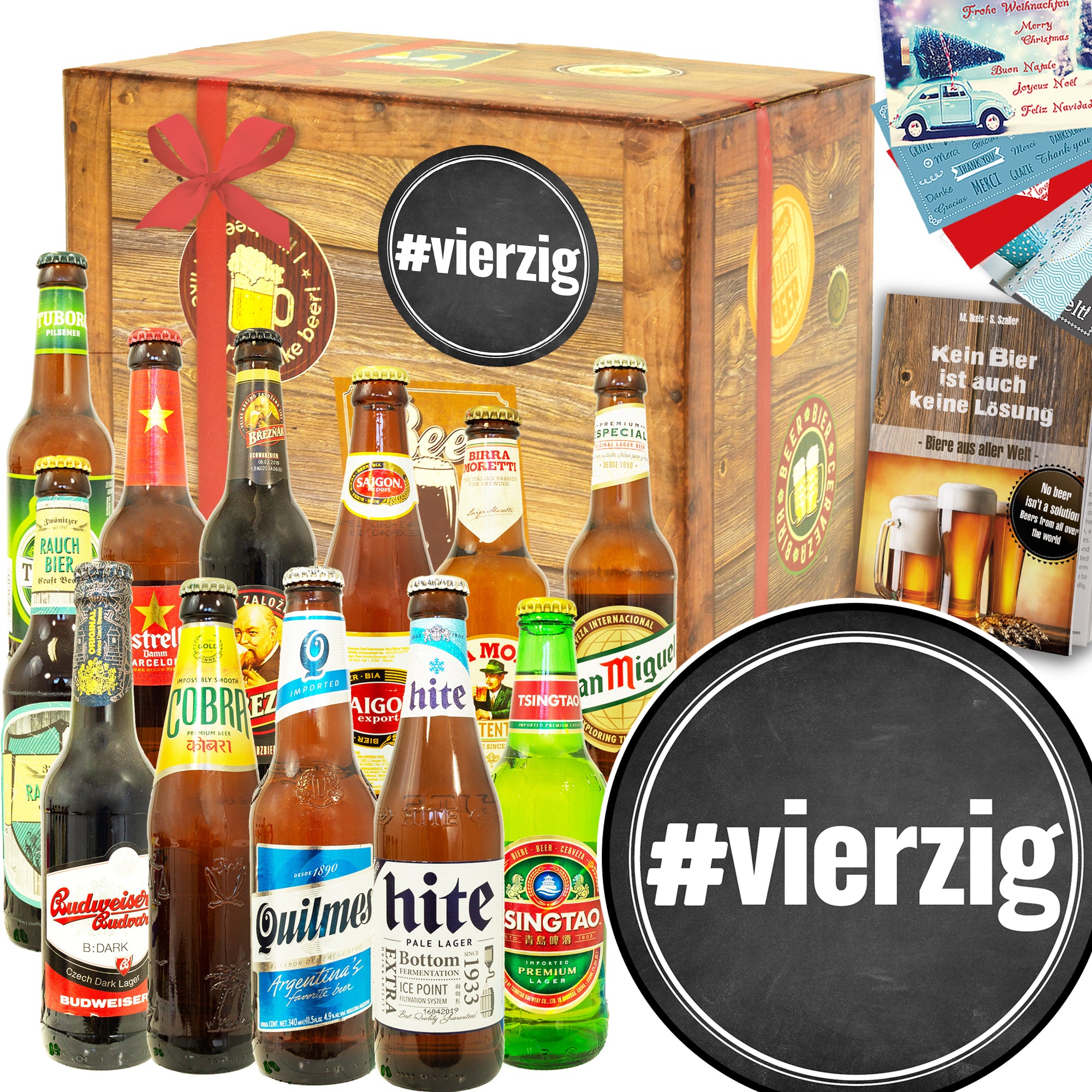 #vierzig | 12 Länder Bierweltreise | Box