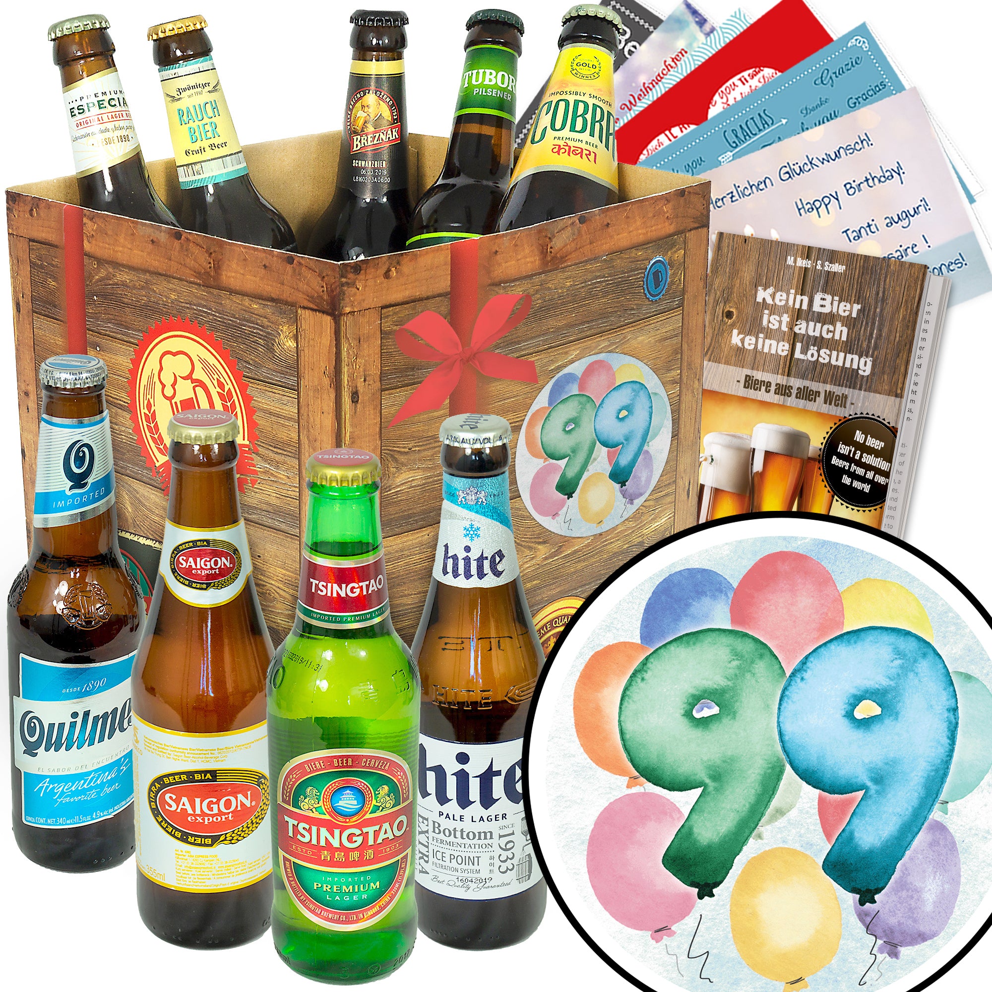 Bier Set | 9x Biere der Welt Geschenkbox