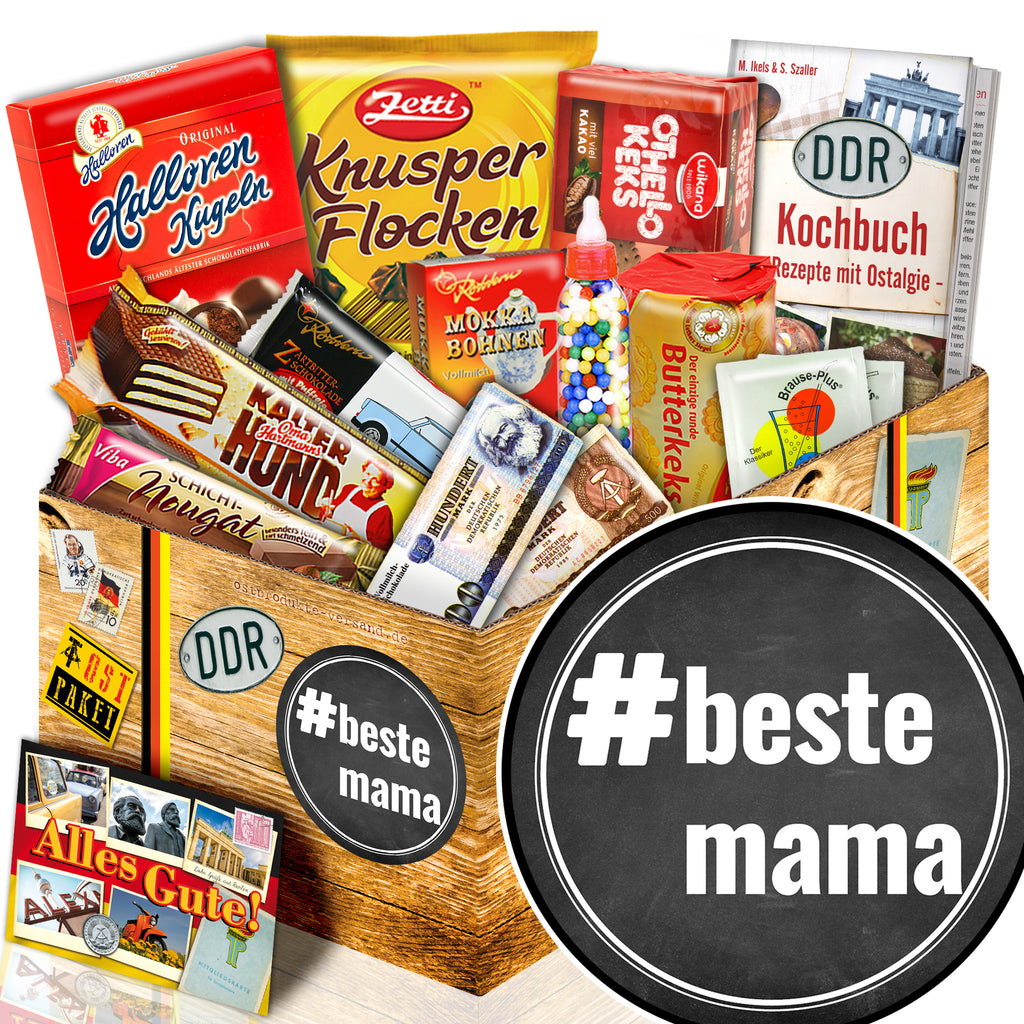 #Beste Mama - Süßigkeiten Set DDR L