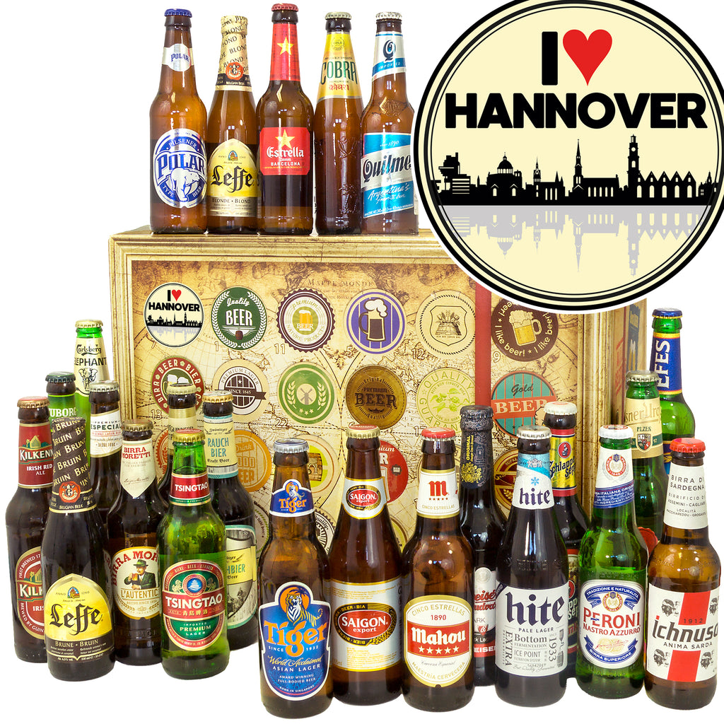 I love Hannover | 24 Biersorten Bierweltreise | Bierverkostung
