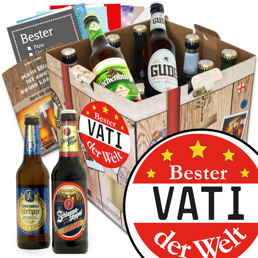 Bester Vati | 9 Biersorten Bier Deutschlandreise | Präsent