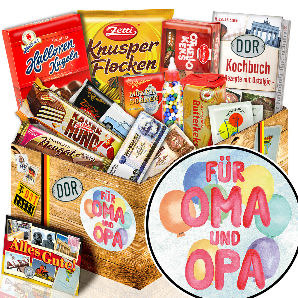Für Oma & Opa - Süßigkeiten Set DDR L