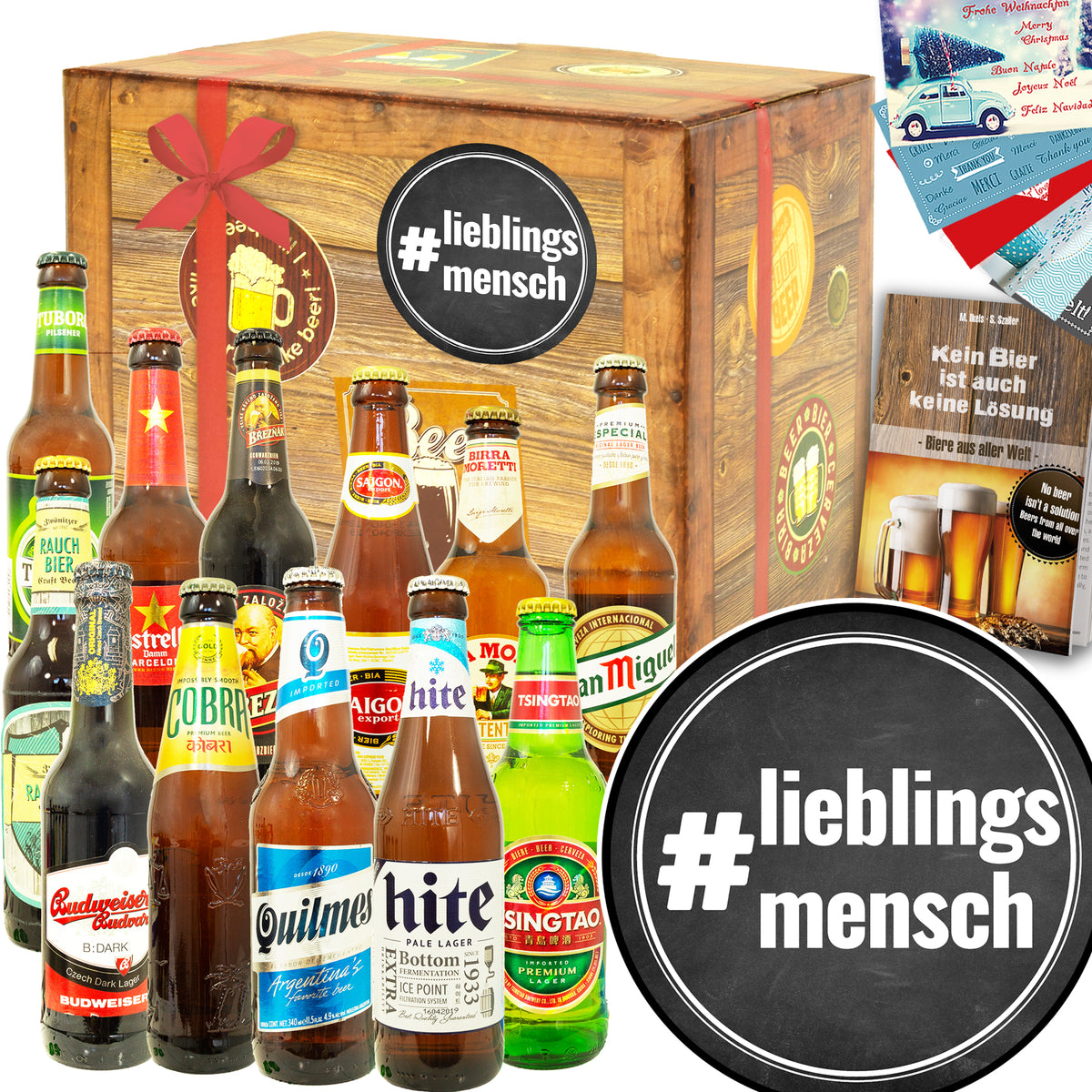 #lieblingsmensch | 12 Länder Biere aus aller Welt | Bier Geschenk