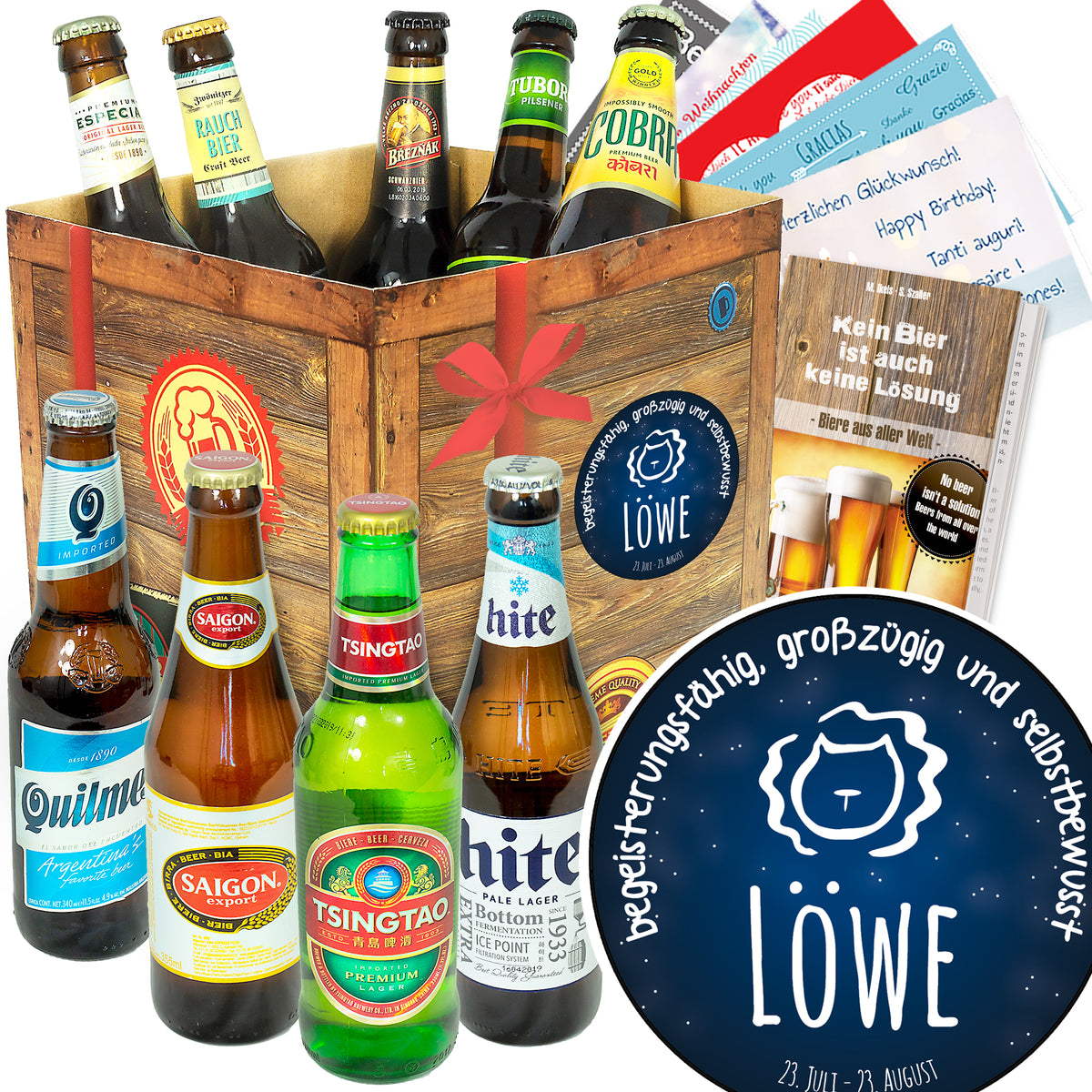 Bier Set | 9x Biere der Welt Geschenkbox