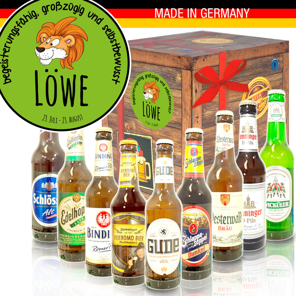 Sternzeichen Löwe | 9 Spezialitäten Biere aus Deutschland | Biertasting