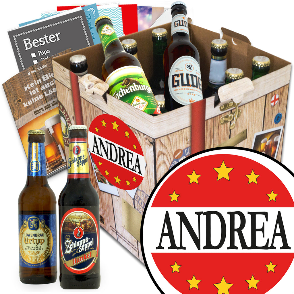 Andrea | 9 Spezialitäten Deutsche Biere | Probierpaket