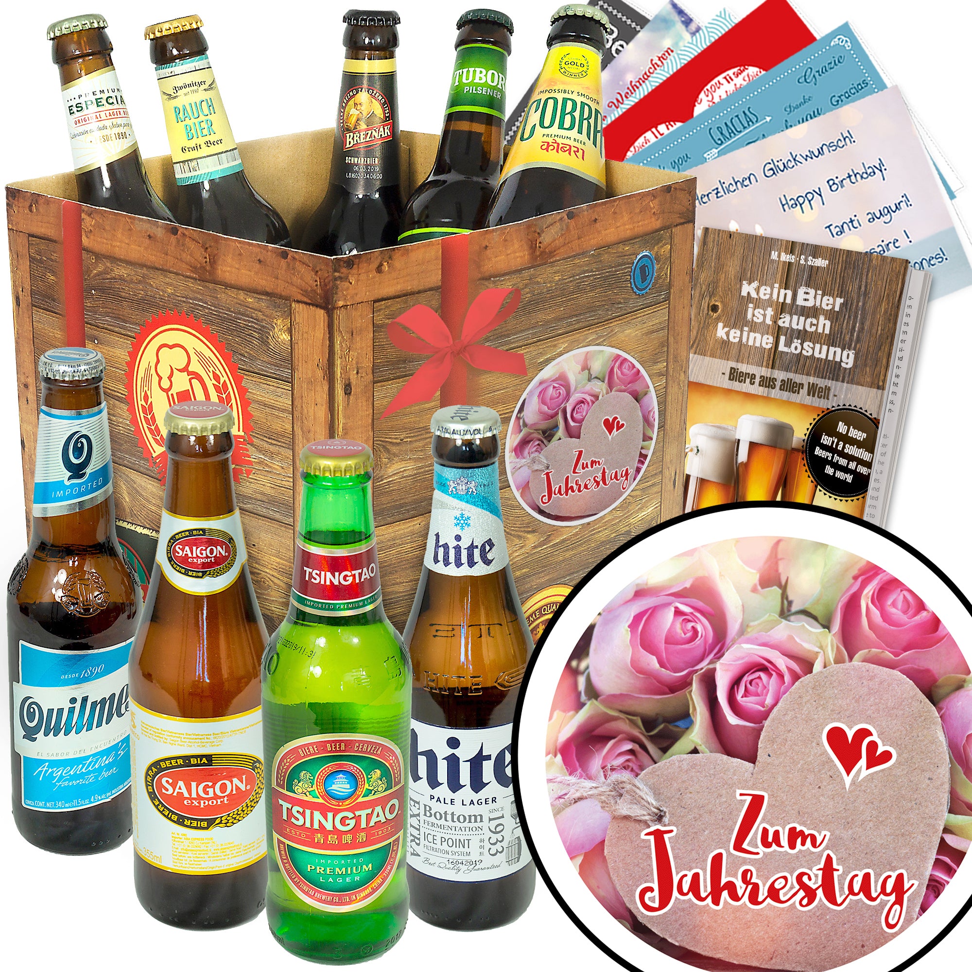 Bier Set | 9x Biere der Welt Geschenkbox
