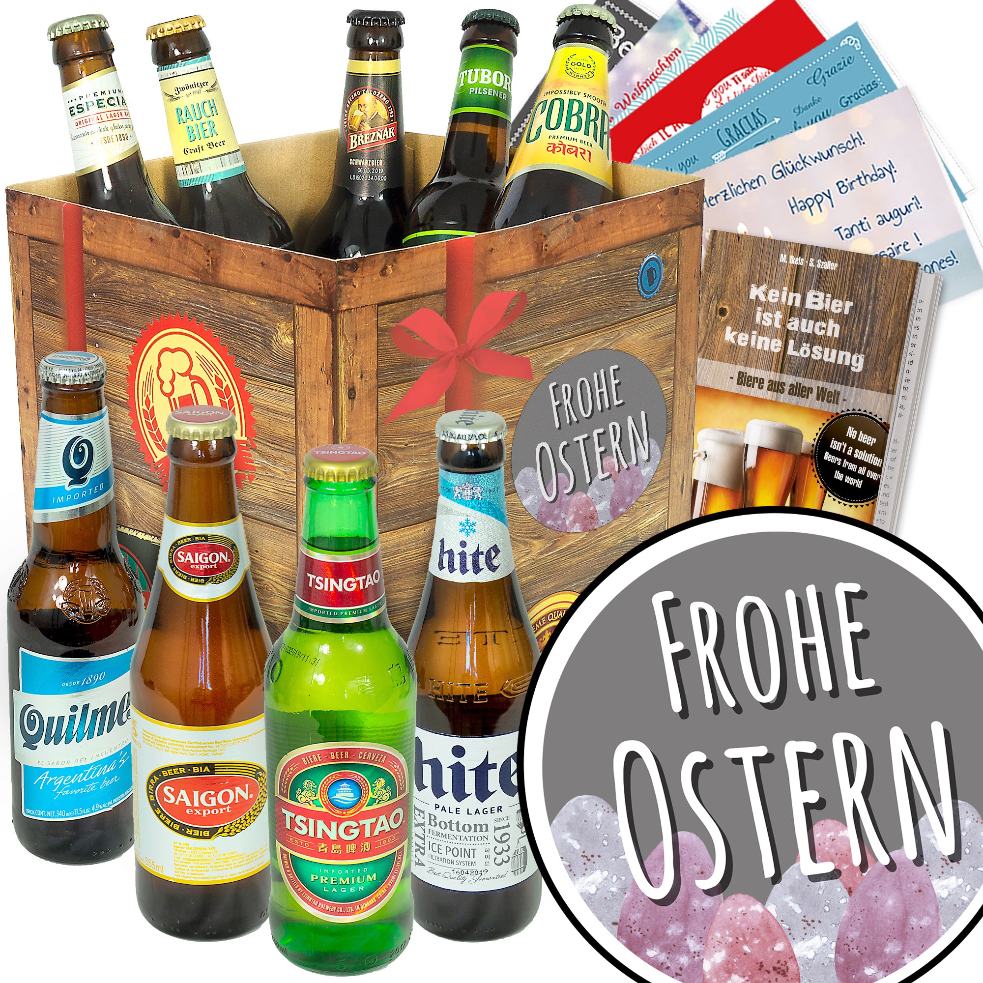 Bier Set | 9x Biere der Welt Geschenkbox