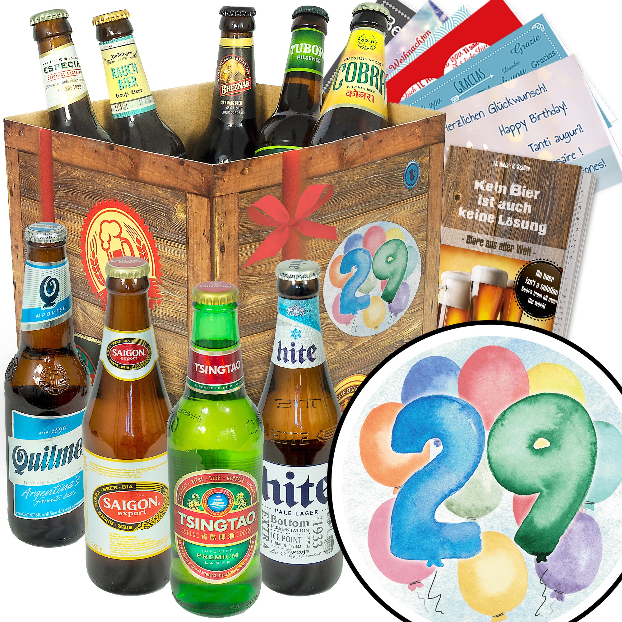 Bier Set | 9x Biere der Welt Geschenkbox