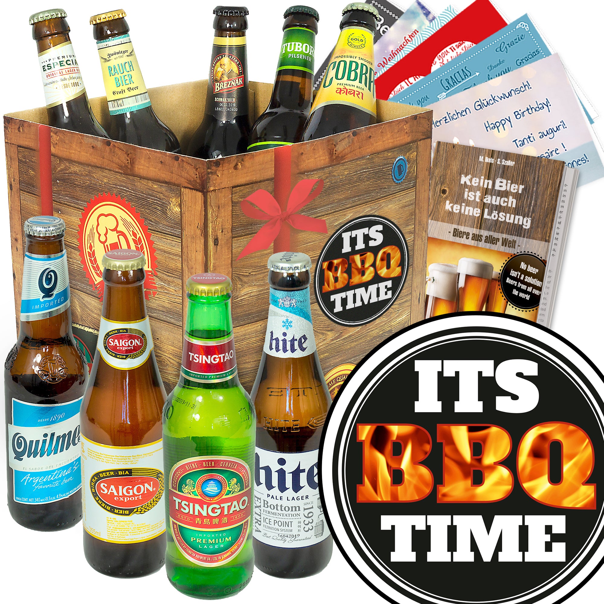 Bier Set | 9x Biere der Welt Geschenkbox