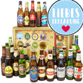 Liebeserklärung | 24 Flaschen Biere aus aller Welt | Präsent