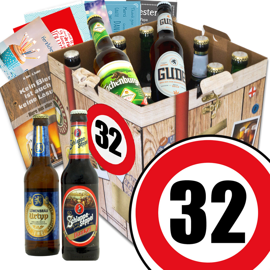 Zahl 32 | 9 Biersorten Biere aus Deutschland | Biertasting