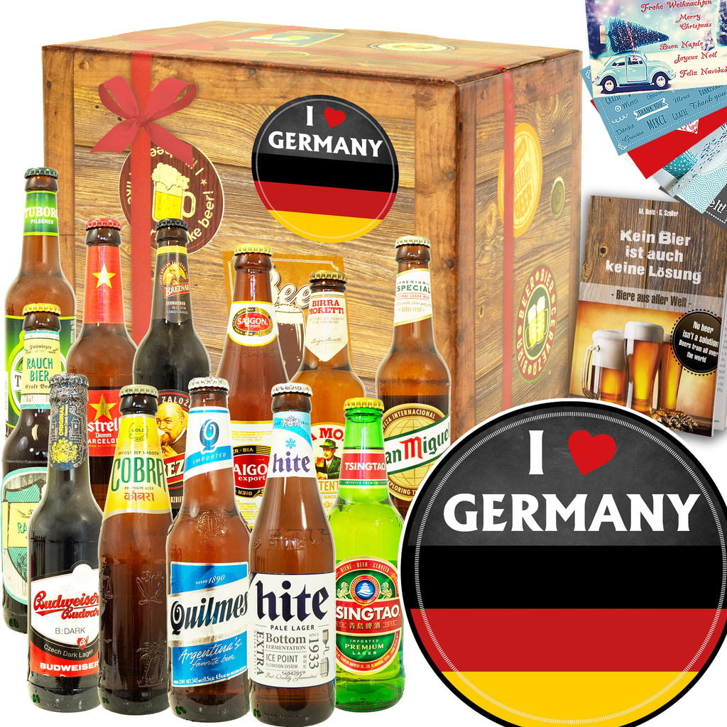 I love Germany | 12 Flaschen Bier Weltreise | Box