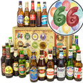 Geburtstag 66 | 24 Spezialitäten Bier International | Biertasting
