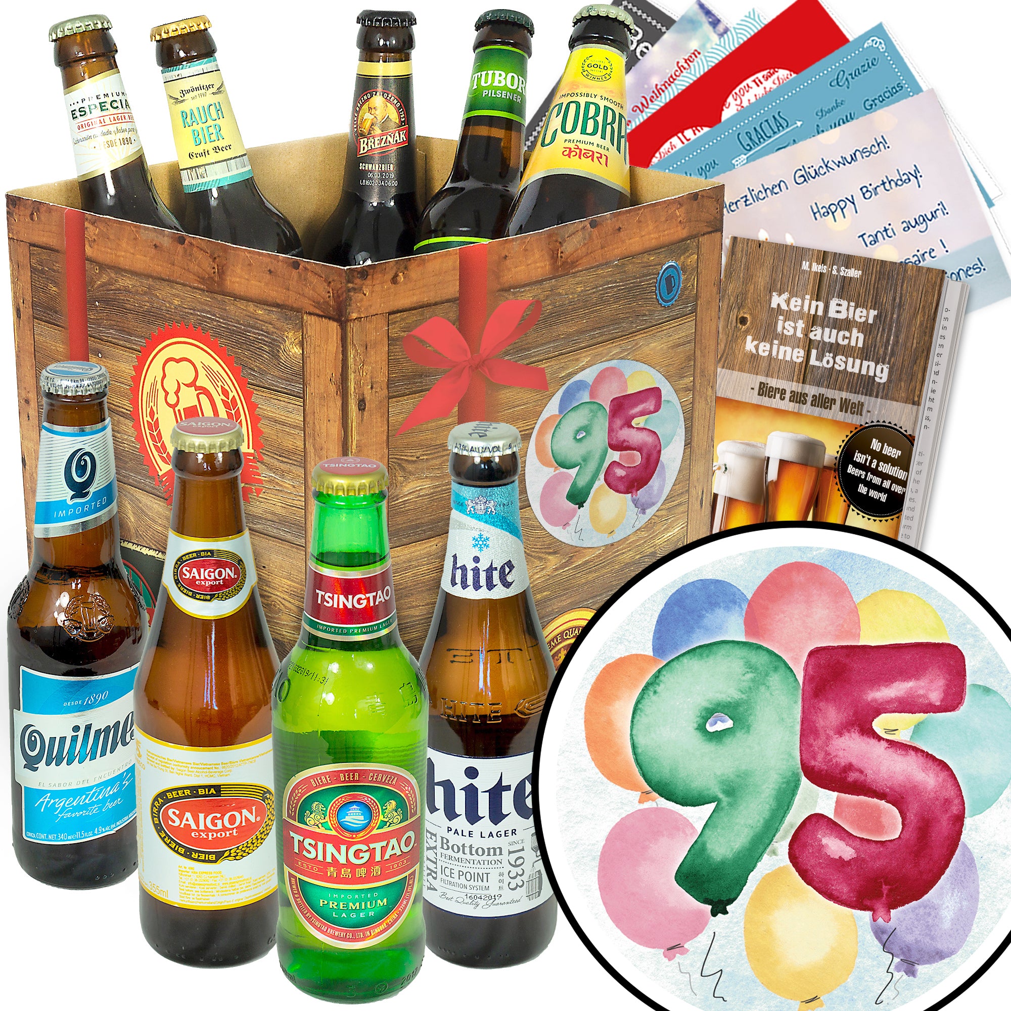 Bier Set | 9x Biere der Welt Geschenkbox