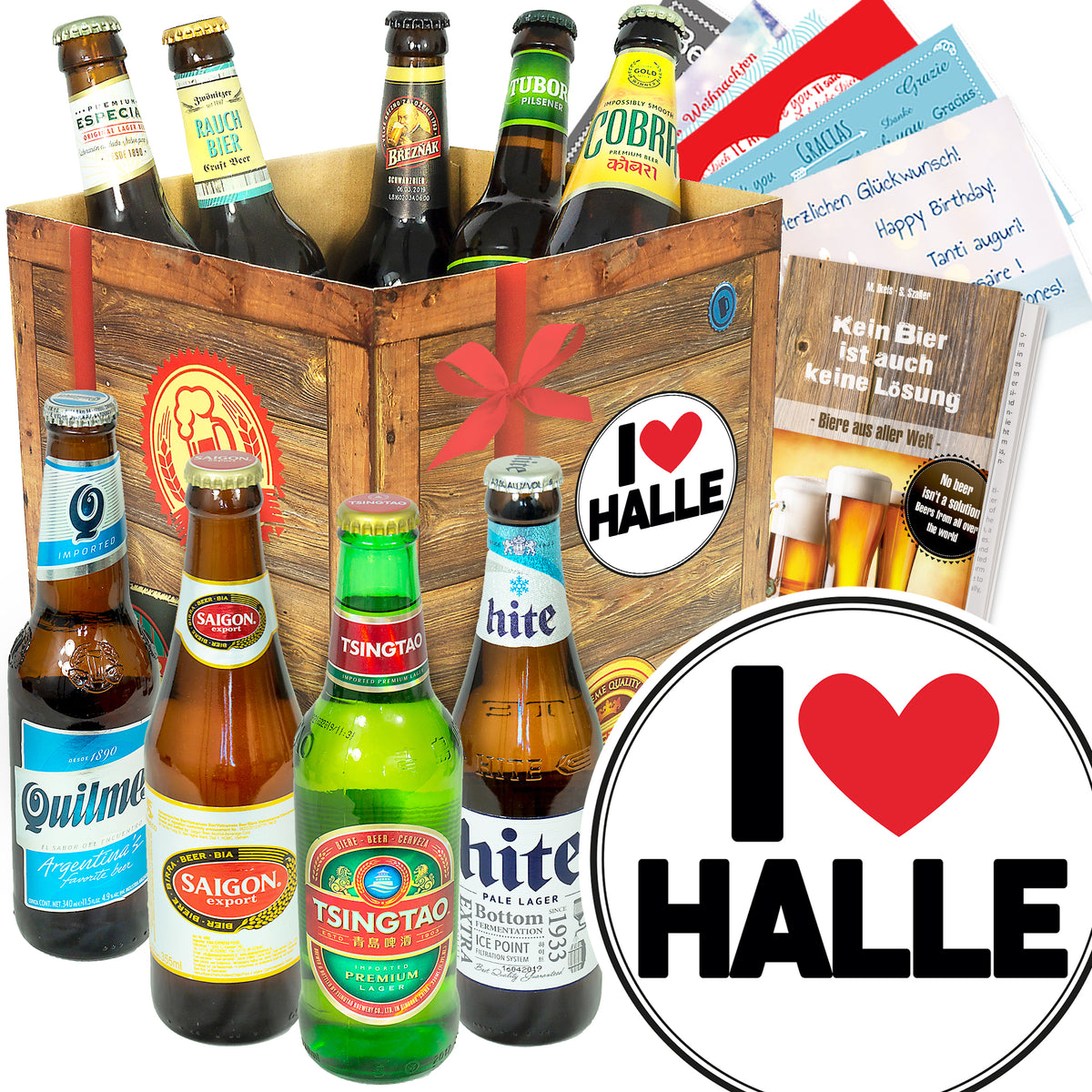 Bier Set | 9x Biere der Welt Geschenkbox