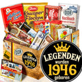 Legenden wurden 1946 geboren - Süßigkeiten Set DDR L