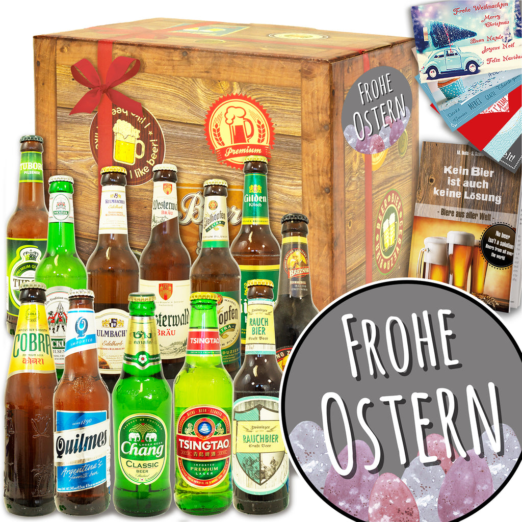Ostern | 12 Flaschen Biere der Welt und Deutschland | Biertasting