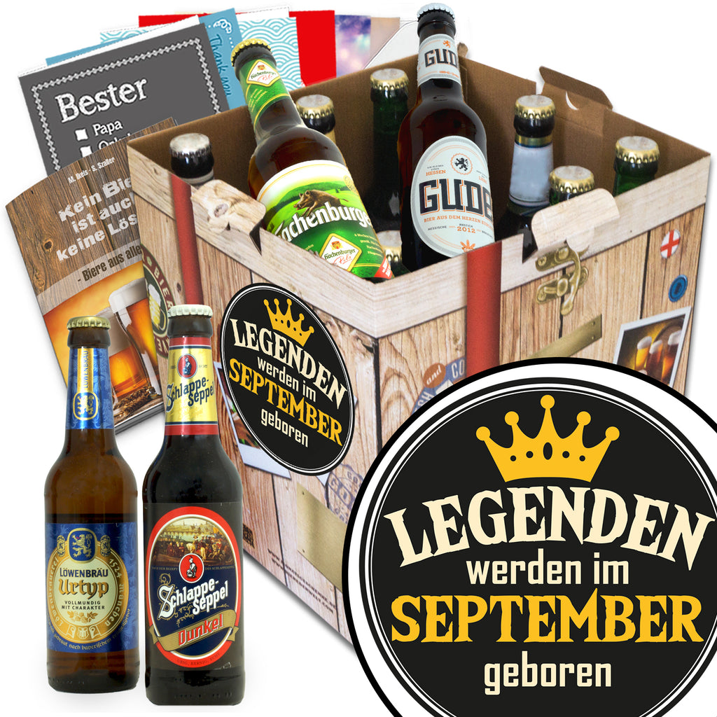 Legende September | 9x Bier Biere aus Deutschland | Bierverkostung