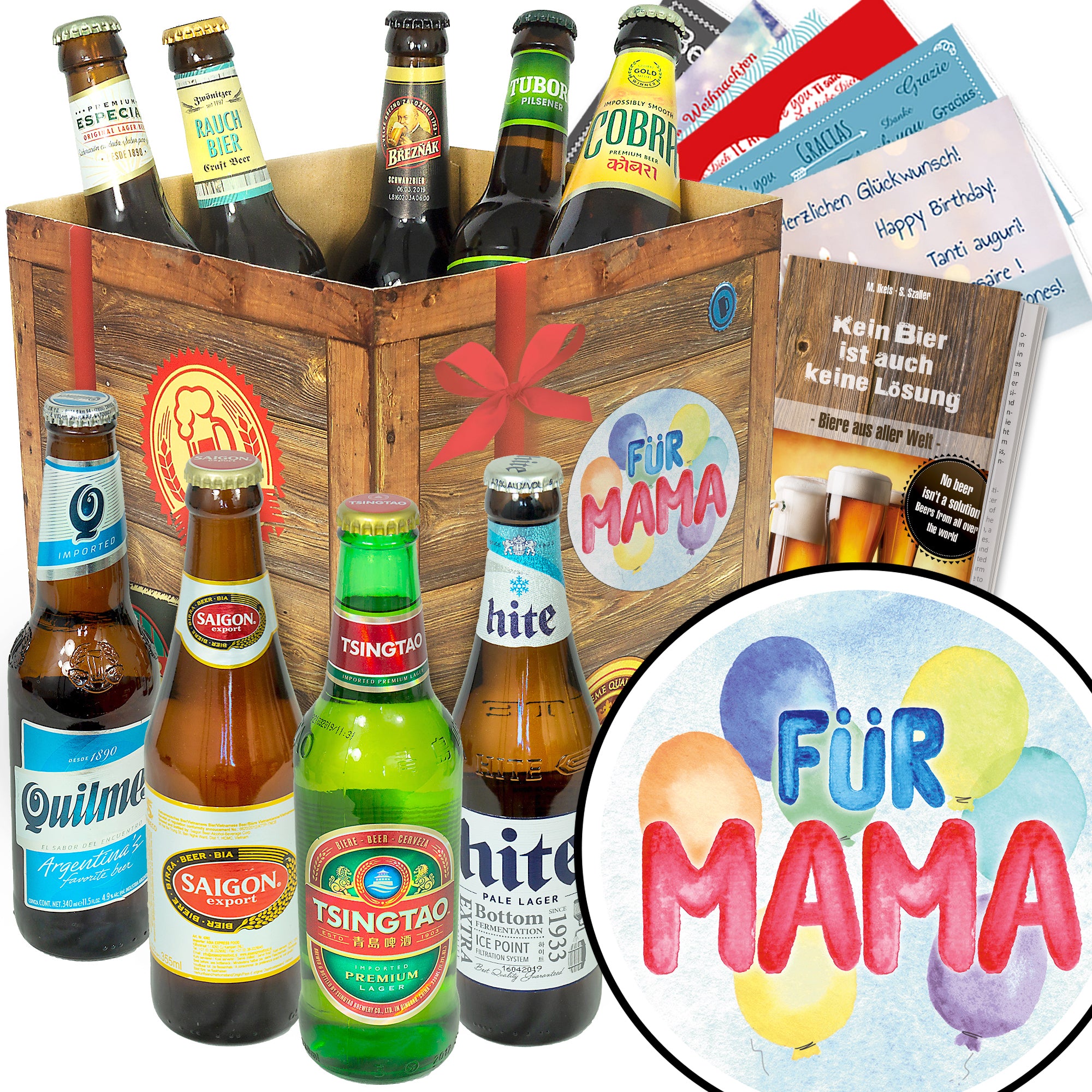 Bier Set | 9x Biere der Welt Geschenkbox