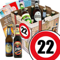 Zahl 22 | 9x Bier Bier Deutschlandreise | Geschenkkorb